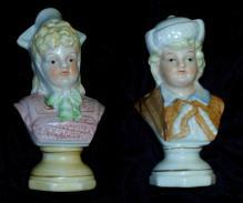 Pair of Ceramic Figurines