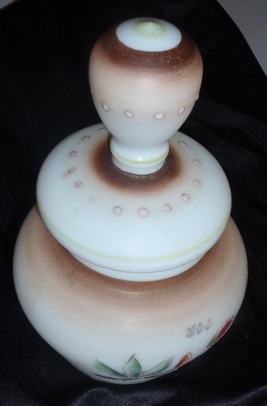 Bristol Glass Jar w/ Cover