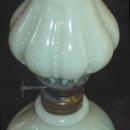 Miniature Custard-Glass Oil Lamp