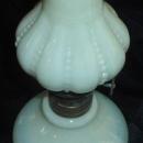 Miniature Custard-Glass Oil Lamp