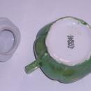 Kruger (Krûger) Bone China Creamer & Sugar Bowl With Lid