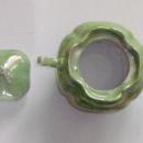 Kruger (Krûger) Bone China Creamer & Sugar Bowl With Lid