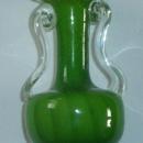 Hand-Blown & Cased Glass Vase