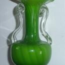 Hand-Blown & Cased Glass Vase