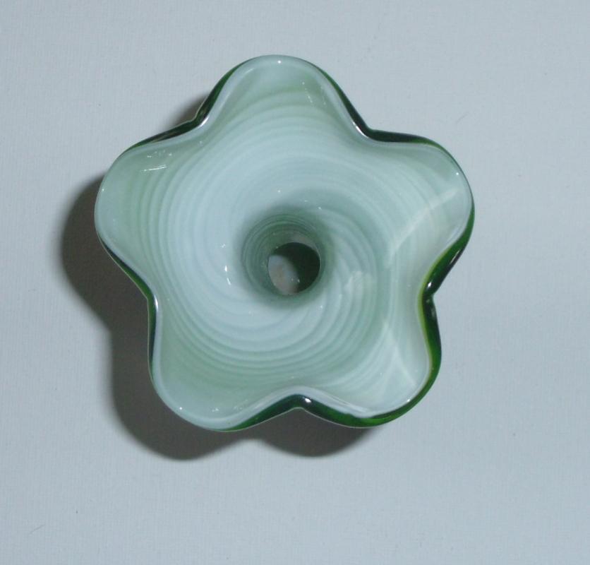 Hand-Blown & Cased Glass Vase
