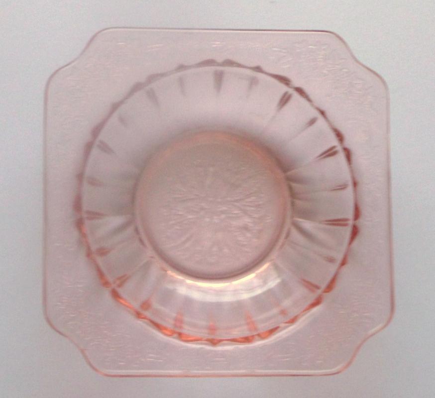 Adam Dessert Bowl - Pink Depression Glass