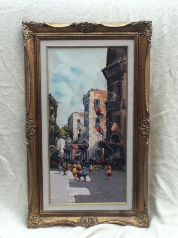 Italy painting 16x30