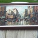 painting of Italy 4x24