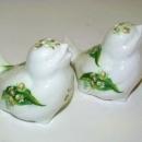 Hammersley England Lily Of The Valley Bird Salt & Pepper Shakers
