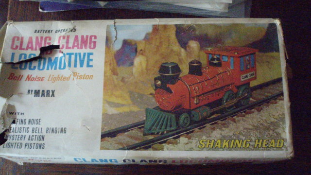 battery powered clang clang locomotive