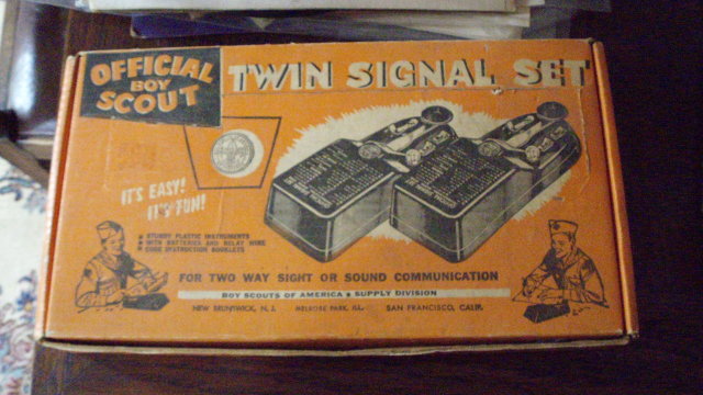 battery powered boyscout signal set