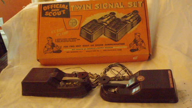 battery powered boyscout signal set