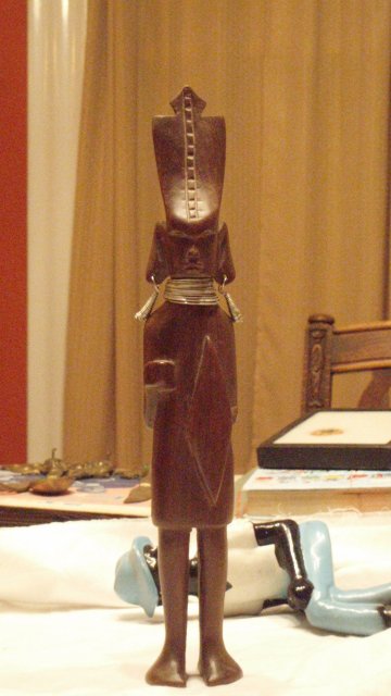 carved native chieftan