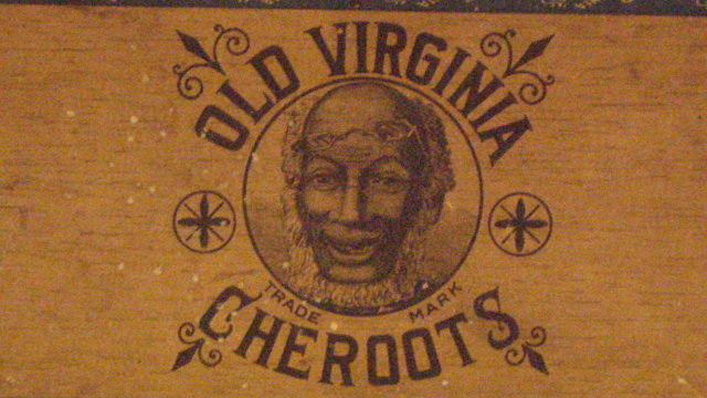old virginia cheroots cigar box