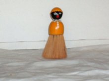 hotel maid on brush