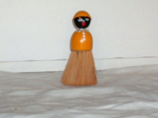 hotel maid on brush