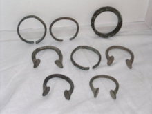 english slave bracelets set of 8