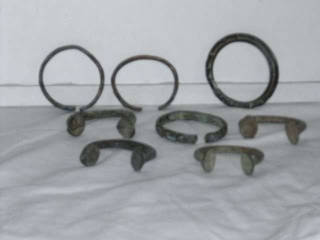 english slave bracelets set of 8