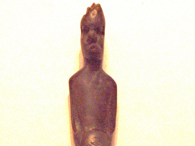 carved wooden native