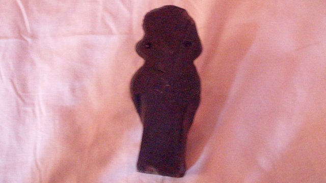 carved figurines set of two