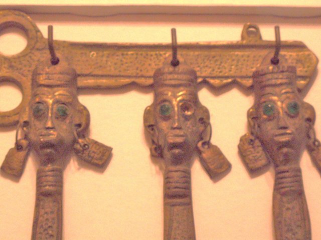 african native hanging flatware