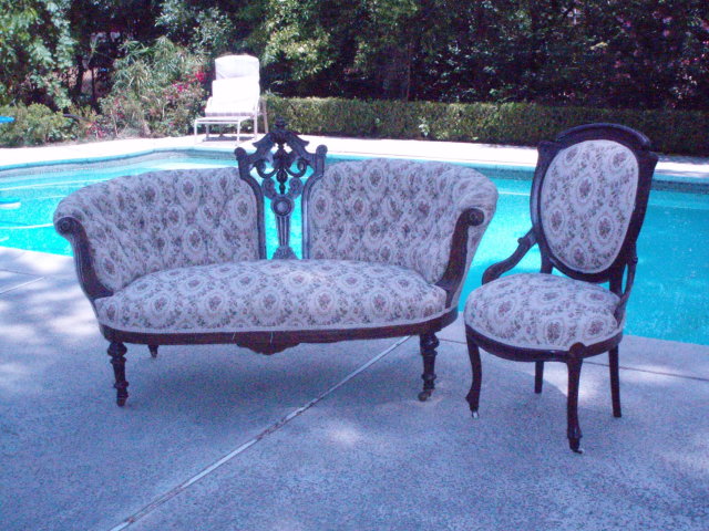 victorian settee