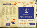 1940's scorecard cardinals vs.white soxs