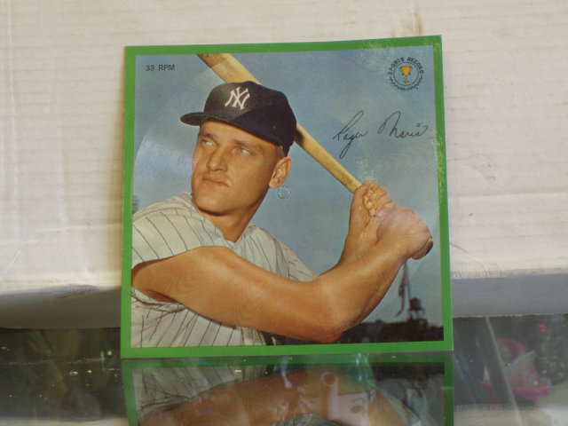 roger maris picture records 33 1/3 rpm stats from 1953 - 63