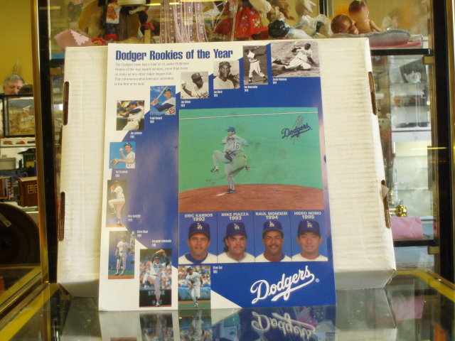 1995 dodgers rookies of the year 3 d picture from 47 -95