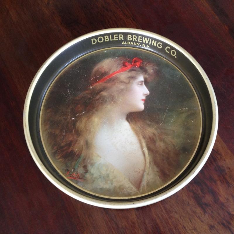 Dobler Beer Tray, Albany, New York (1910-1920)