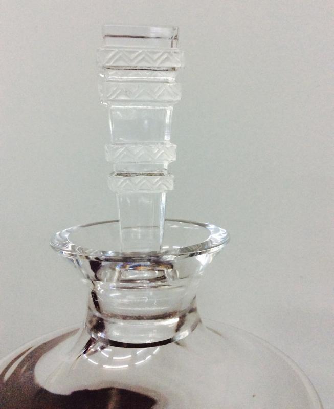 Lalique signed decanter