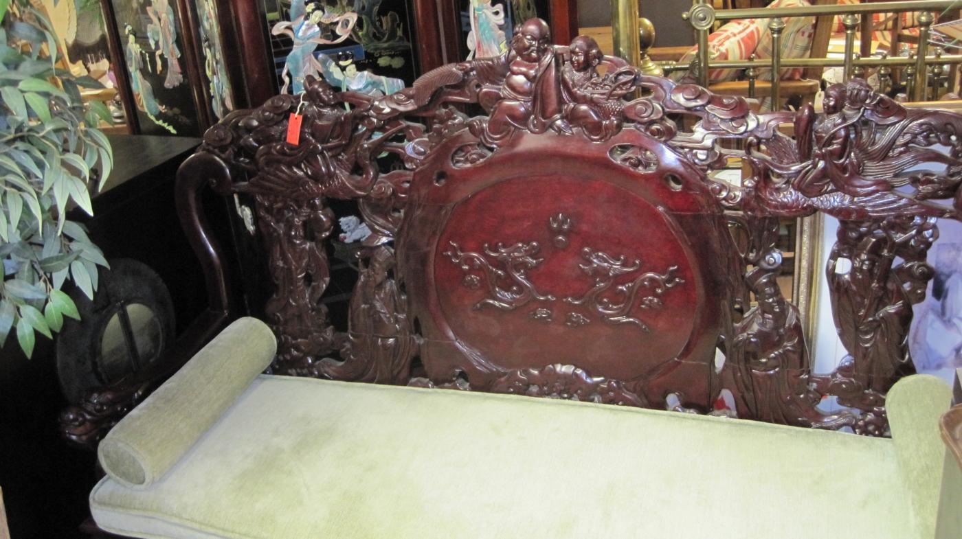 Rosewood Carved Sofa
