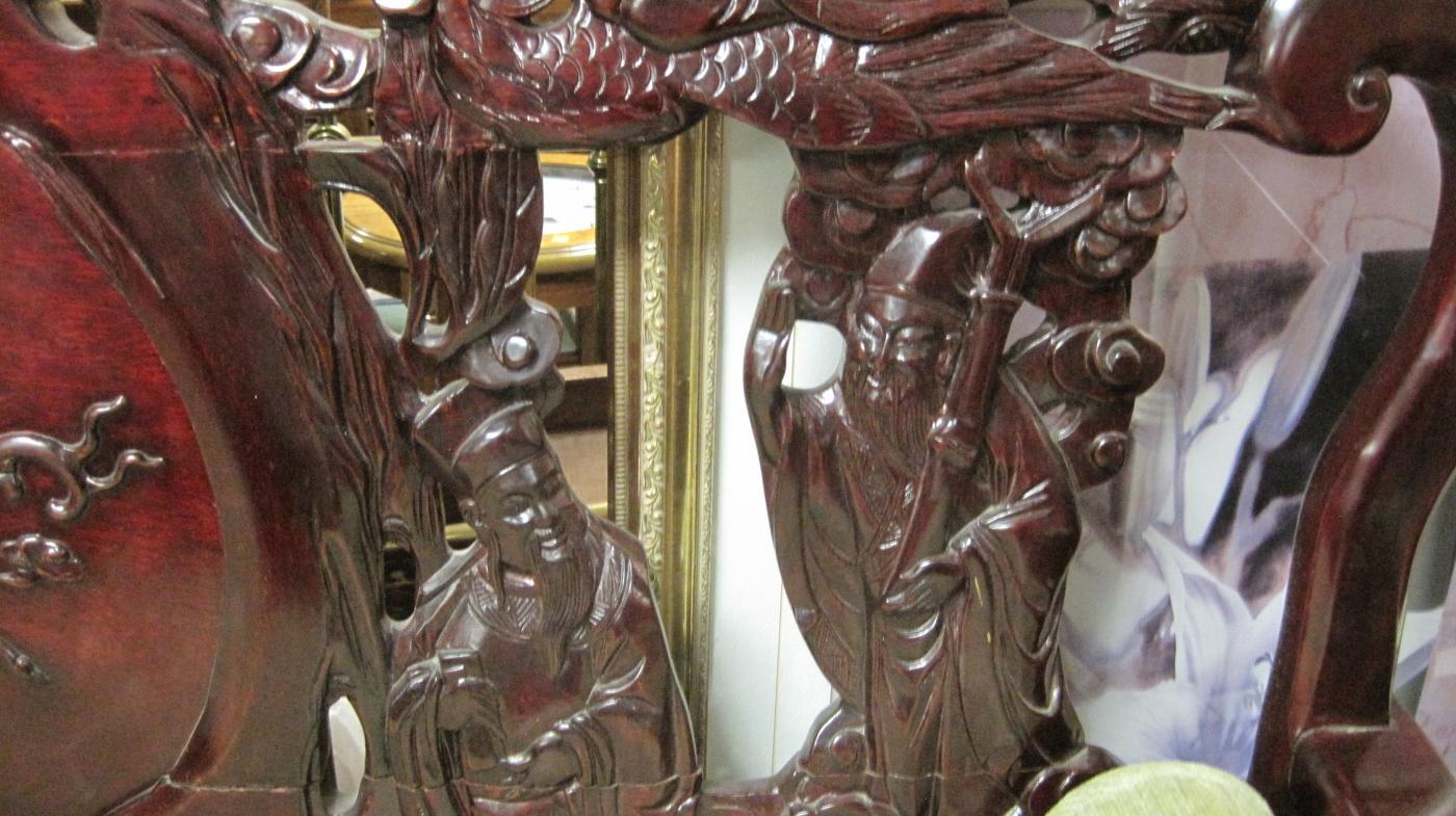 Rosewood Carved Sofa