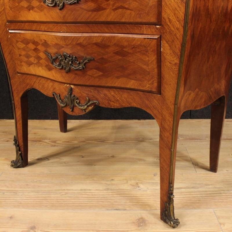 20th Century French Small Dresser With Marble Top
