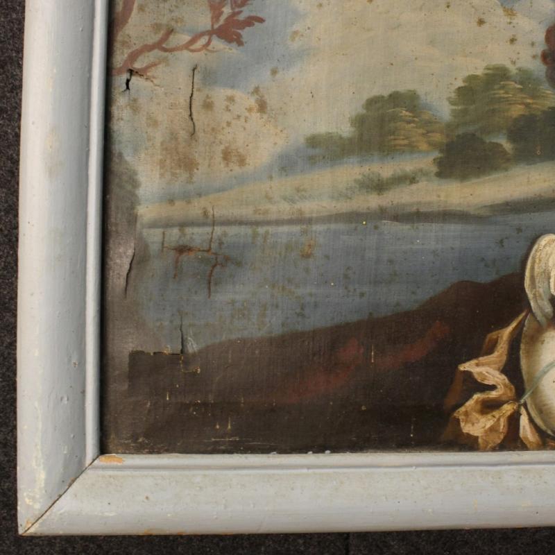 18th Century Italian Painting Game of Little Angels