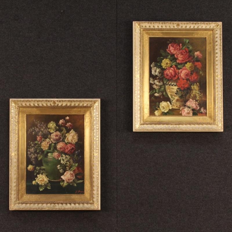 20th Century Pair Of Italian Still Life Paintings