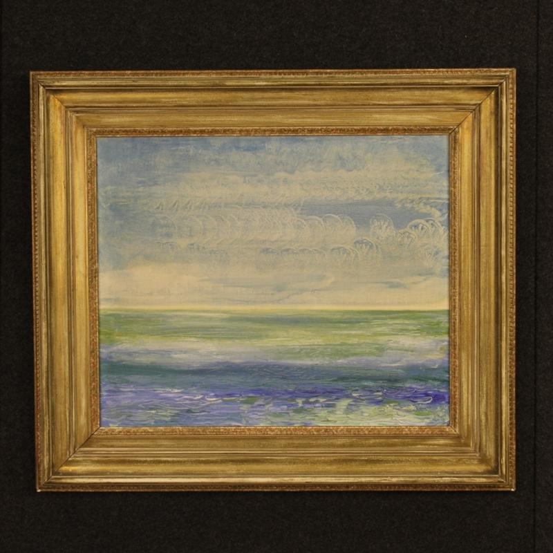 20th Century Impressionist Seascape Painting