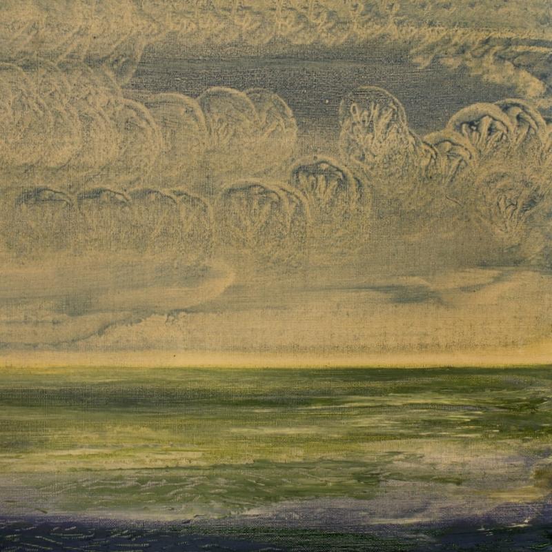 20th Century Impressionist Seascape Painting