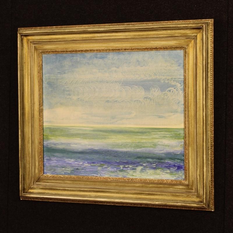 20th Century Impressionist Seascape Painting