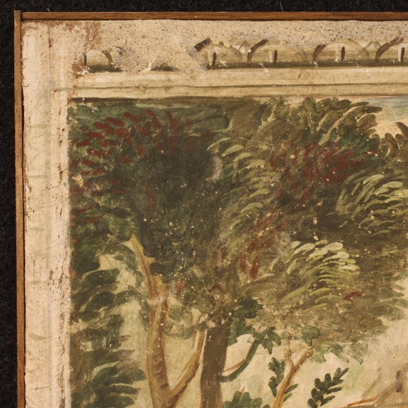 20th Century Italian Neoclassical Landscape Painting