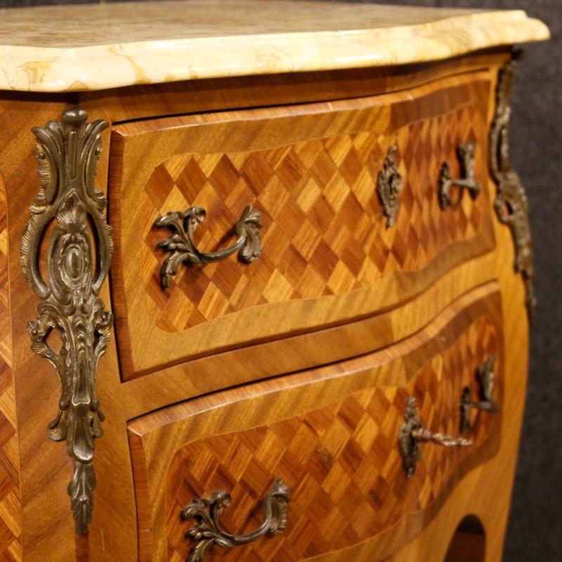 20th Century French Inlaid Dresser In Louis XV Style