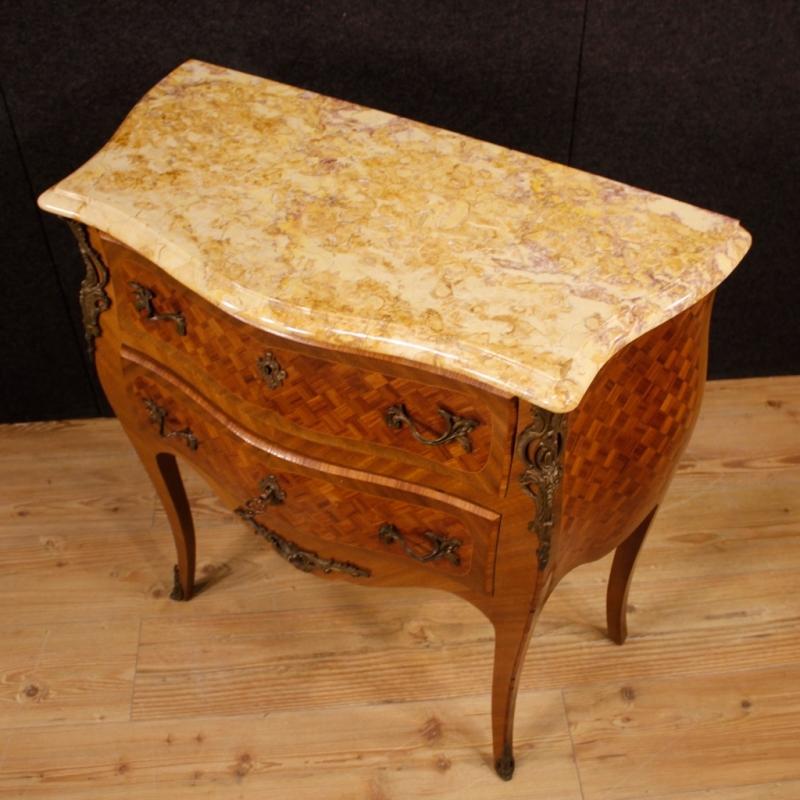 20th Century French Inlaid Dresser In Louis XV Style