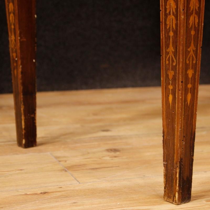 20th Century Italian Inlaid Dressing Table In Louis XVI Style