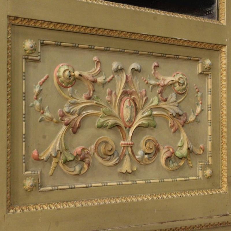 20th Century Italian Lacquered And Painted Wardrobe