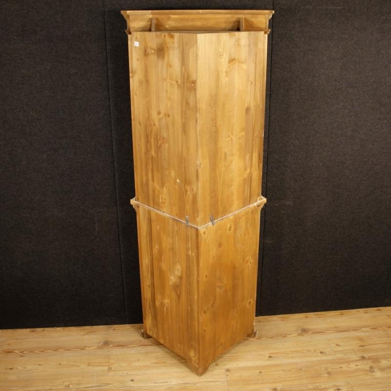 20th Century Italian Painted Corner Cupboard