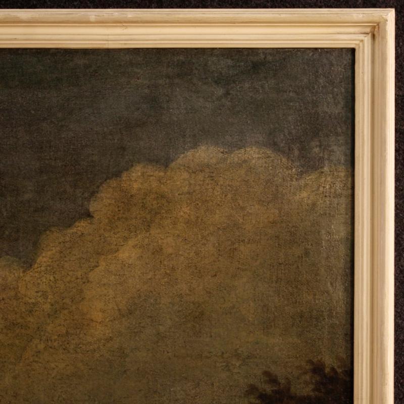 18th Century Italian Painting Architectural Landscape