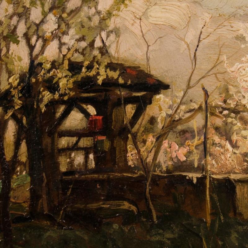 20th Century Italian Signed Landscape Painting