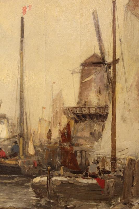 20th Century Seascape Painting Signed R. Wagner