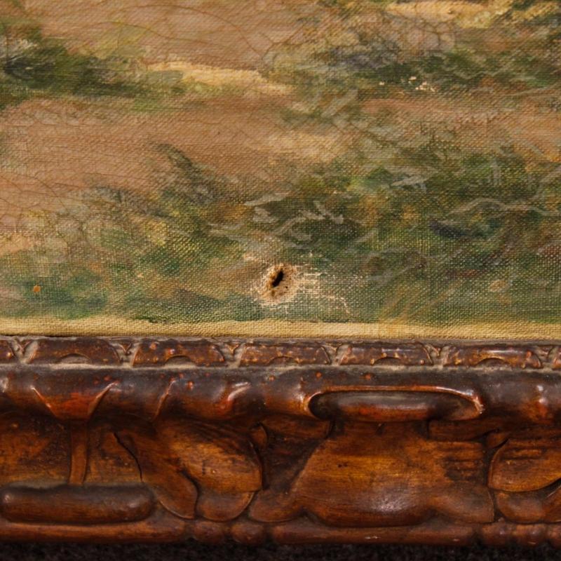 20th Century Spanish Signed Landscape Painting