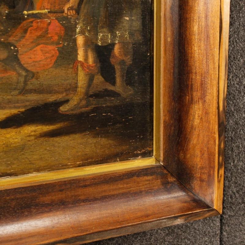 18th Century Flemish Religious Painting David's Triumph